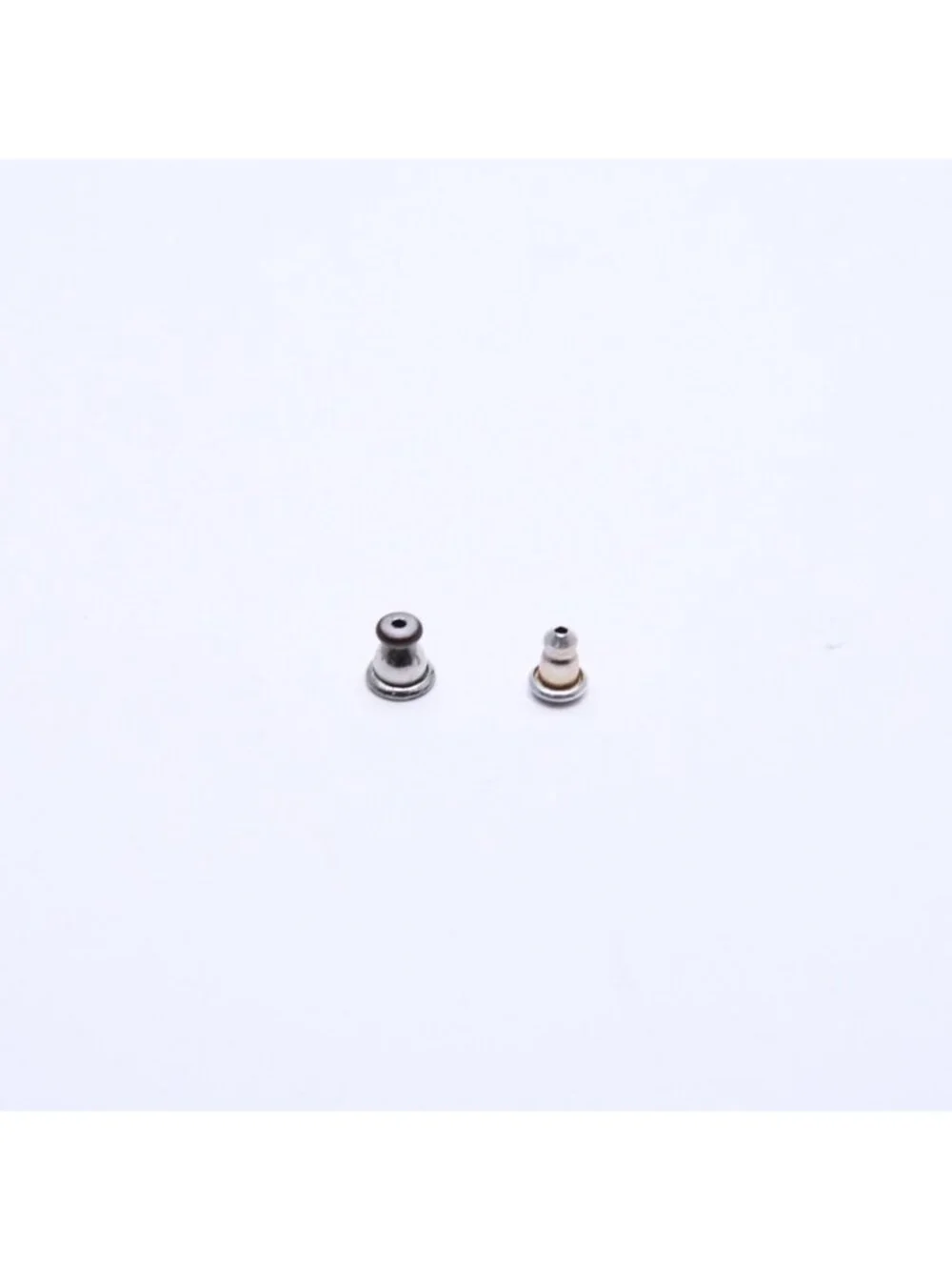Chanel CC Logo Earrings 02 Resin Metal Purple Brown Gradient